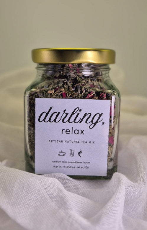 Darling Relax – Smoke & Sip Herbal Blend 20grams