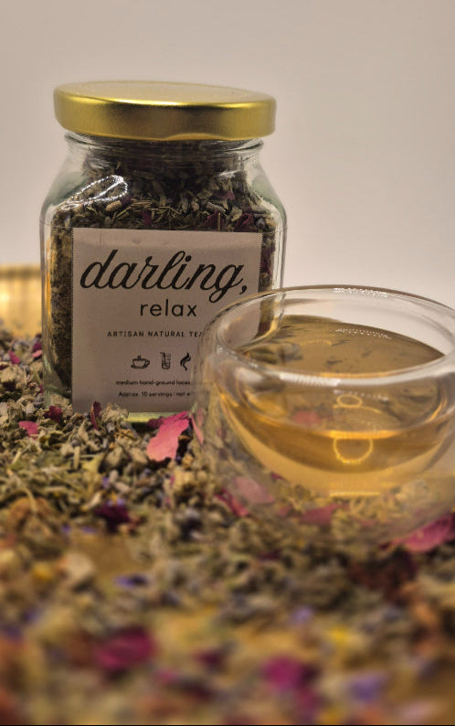 Darling Relax – Smoke & Sip Herbal Blend 20grams